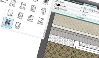 Create custom hatches in AutoCAD