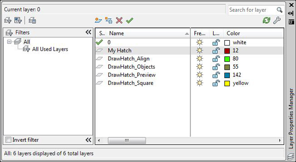 Create custom hatches in AutoCAD