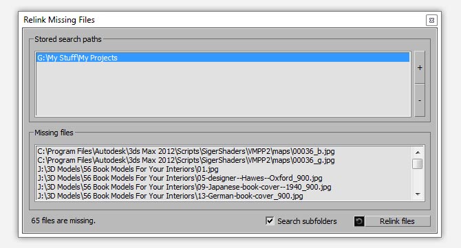6 скрипта за намиране и организиране на липсващи текстури в 3ds Max