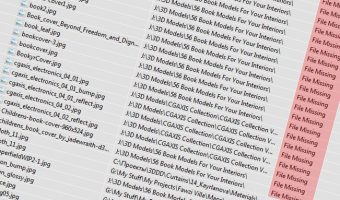 6 скрипта за намиране и организиране на липсващи текстури в 3ds Max