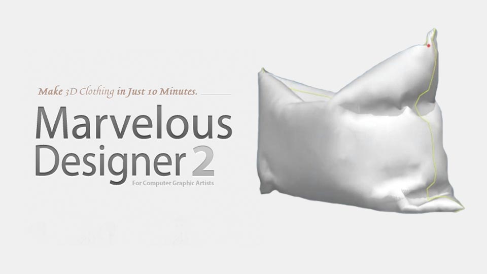 How to model a pillow in Marvelous Designer